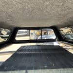 View of truck bed interior for Chevy HD 98" in Summit White.