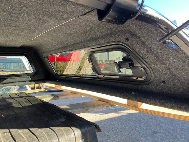 Interior view of GMC HD 82.2" PNT with Lakeshore Blue finish.