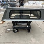 Chevy 1500 truck cap with 70'' width and Sharkskin color for pickup truck.