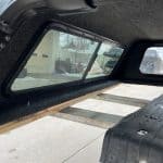 Truck cap with 70'' shade in Sharkskin color for Chevy 1500.