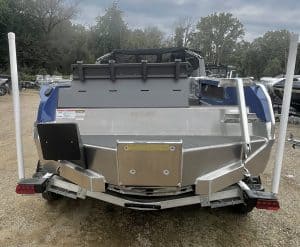 TRANSOM, KICKER MOTOR BRACKET, BOARDING LADDER, EZ-LOADER ALUMINUM LADDER