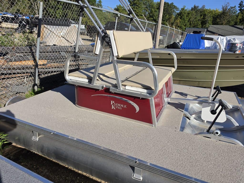 PaddleKing PK4400 paddle boat for fishing and leisure on the water.