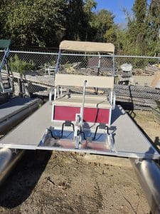 PaddleKing PK4400 paddle boat on trailer for sale or display.