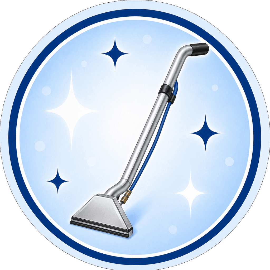 Carpet cleaning machine for deep cleaning area rugs and carpets.
