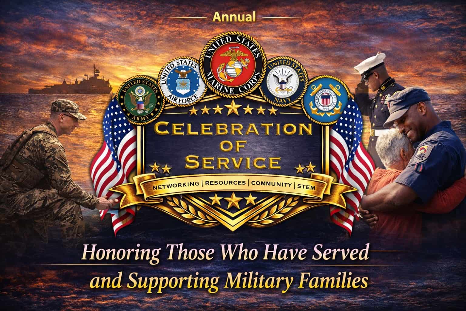 Celebration of Service — honoring veterans and supporting military families