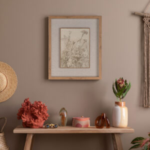 Floral Shadow Box II