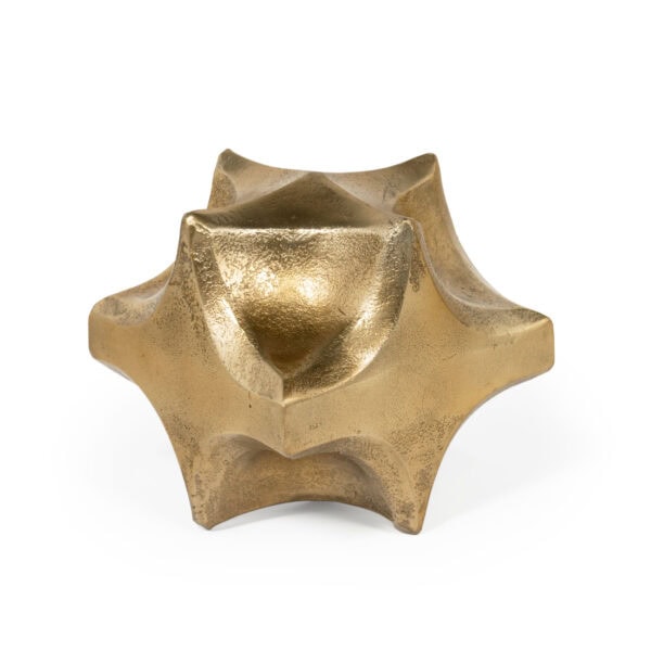 Gold Sculpture Set of 2