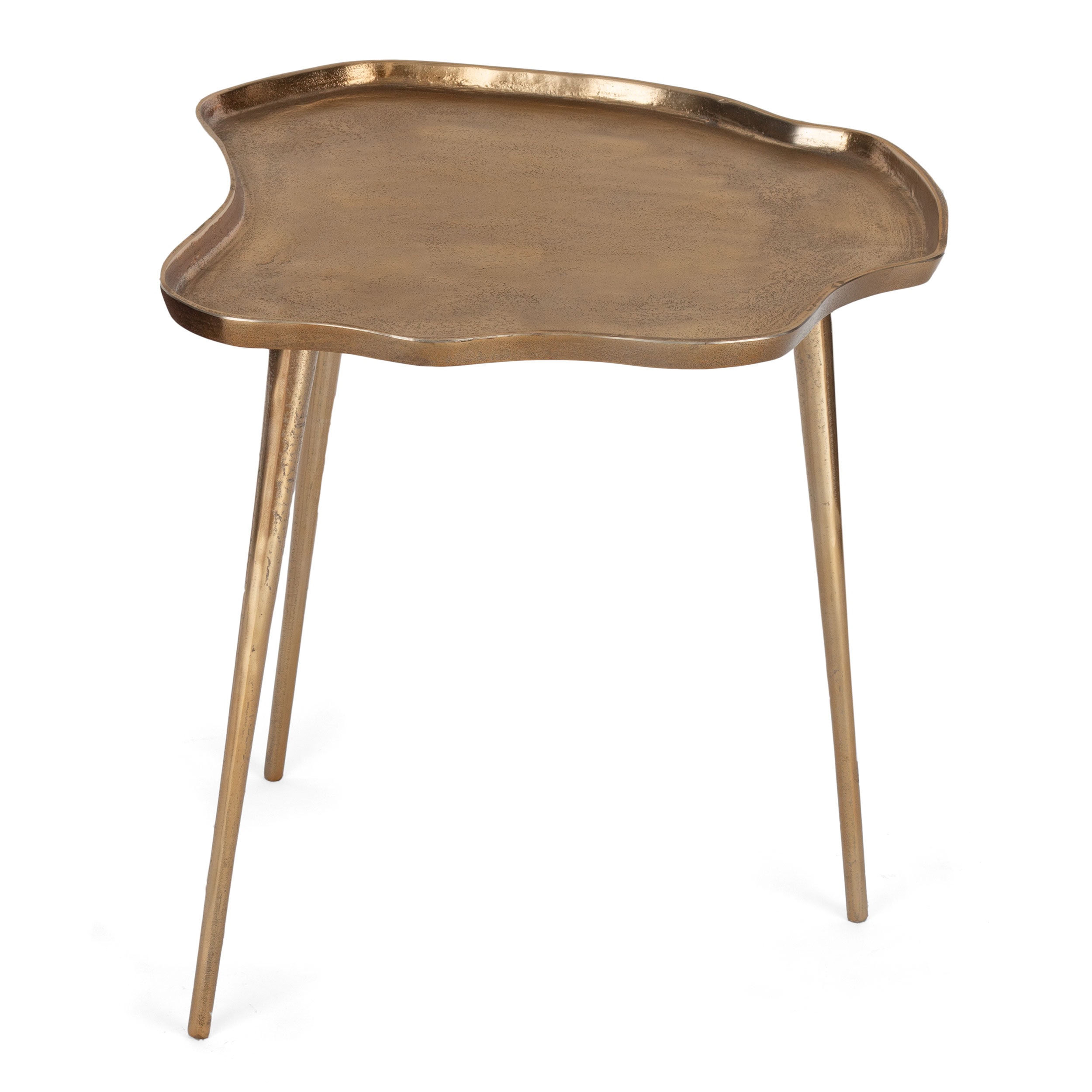 Metal Accent Table Gold
