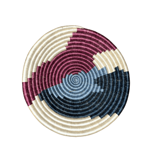 Purple Woven Basket