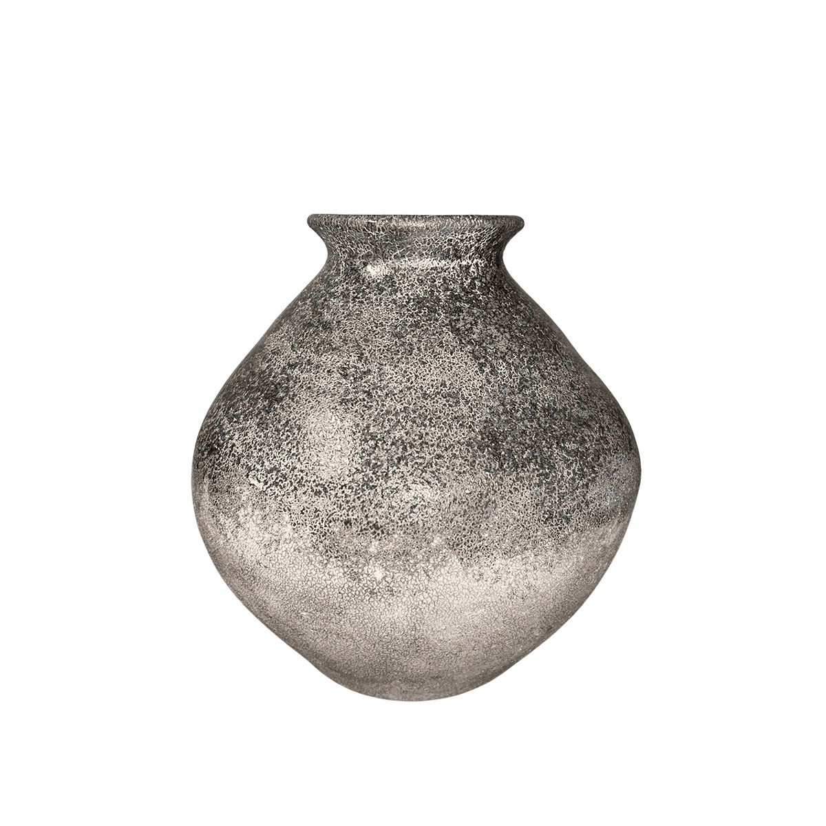 Purple Terracotta Vase 12" x 12.25"