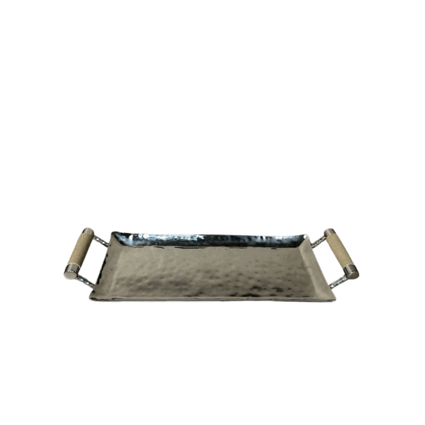 Taupe Shagreen Serving Set
