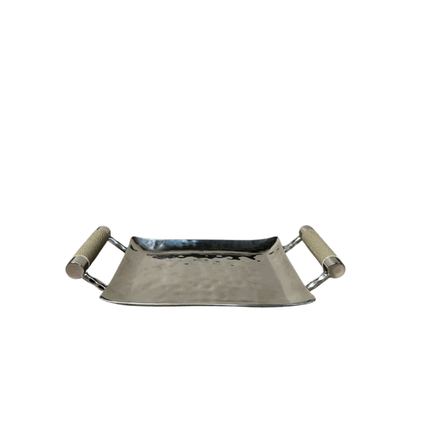 Taupe Shagreen Serving Set