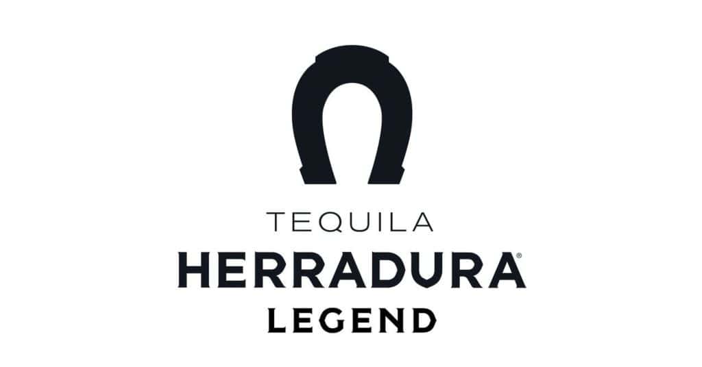 Herradura Legend tequila logo on a white background.