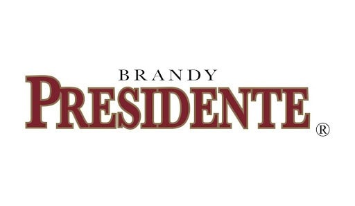 Brandy Presidente logo on a white background.
