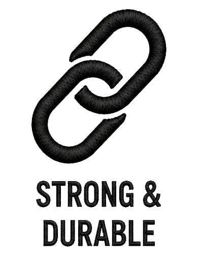 Strong and durable chain icon symbolizing website reliability and resilience.