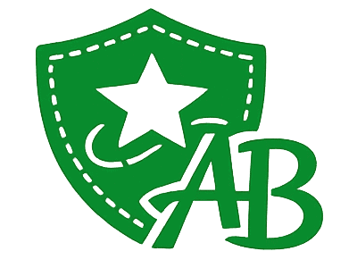 Star and shield logo representing website branding and security.