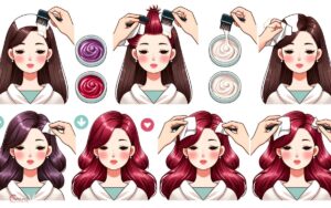 How To Color Dark Hair Red Without Bleach