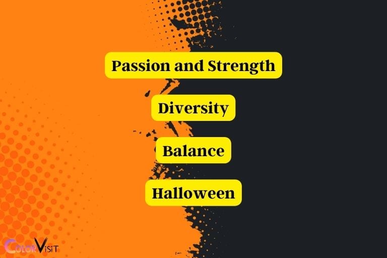 What are the Symbolisms Associated with Mixing Orange and Black