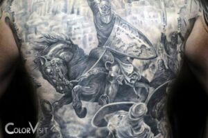 black vs color tattoo 1