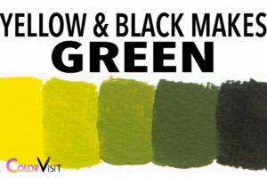 what color does yellow black and white make