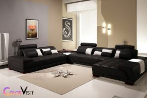 what wall color goes with black furniture