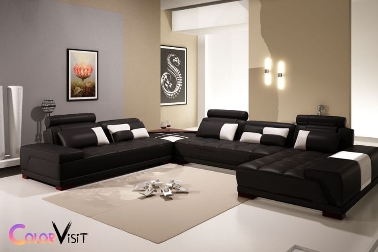 what wall color goes with black furniture