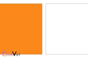orange white what color