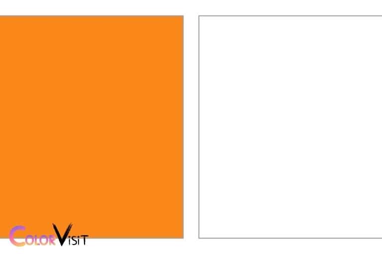 orange white what color