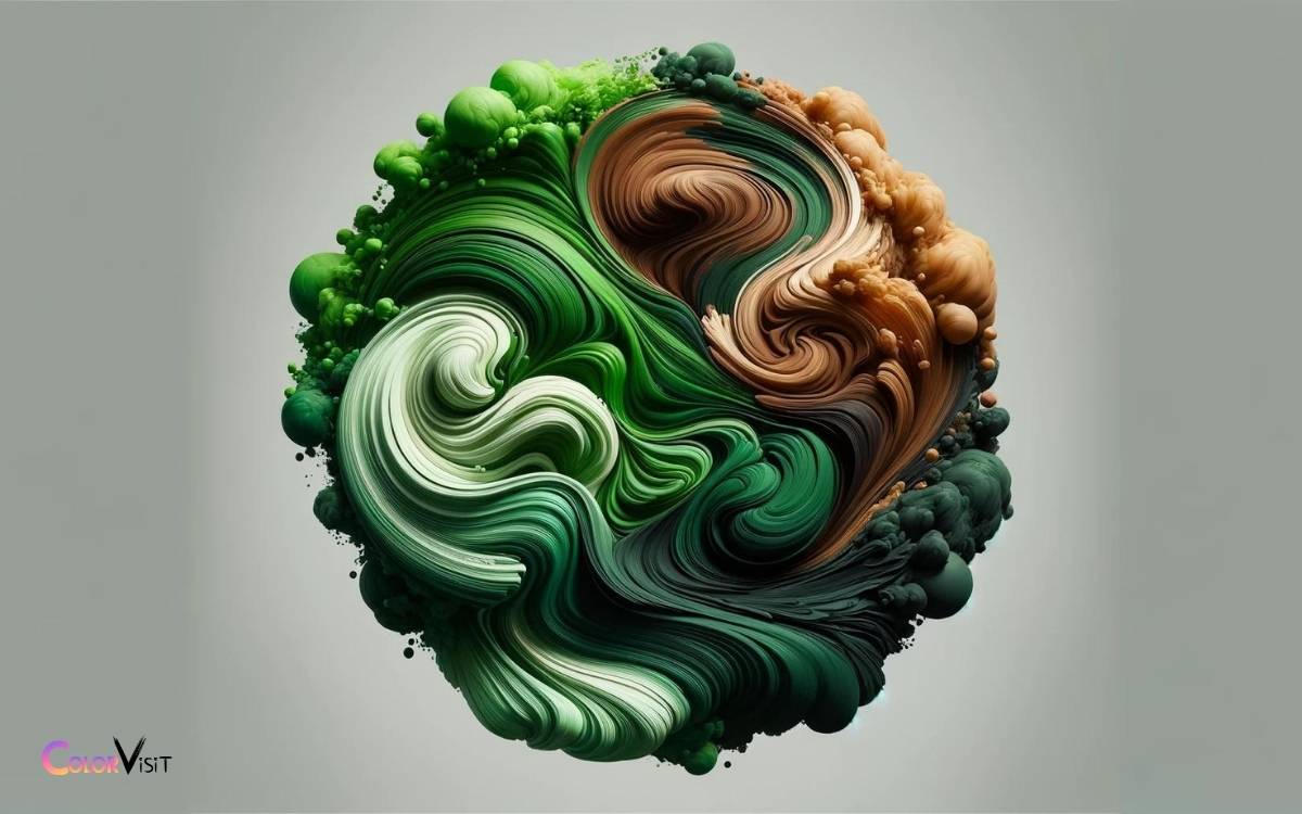 Green Brown What Color