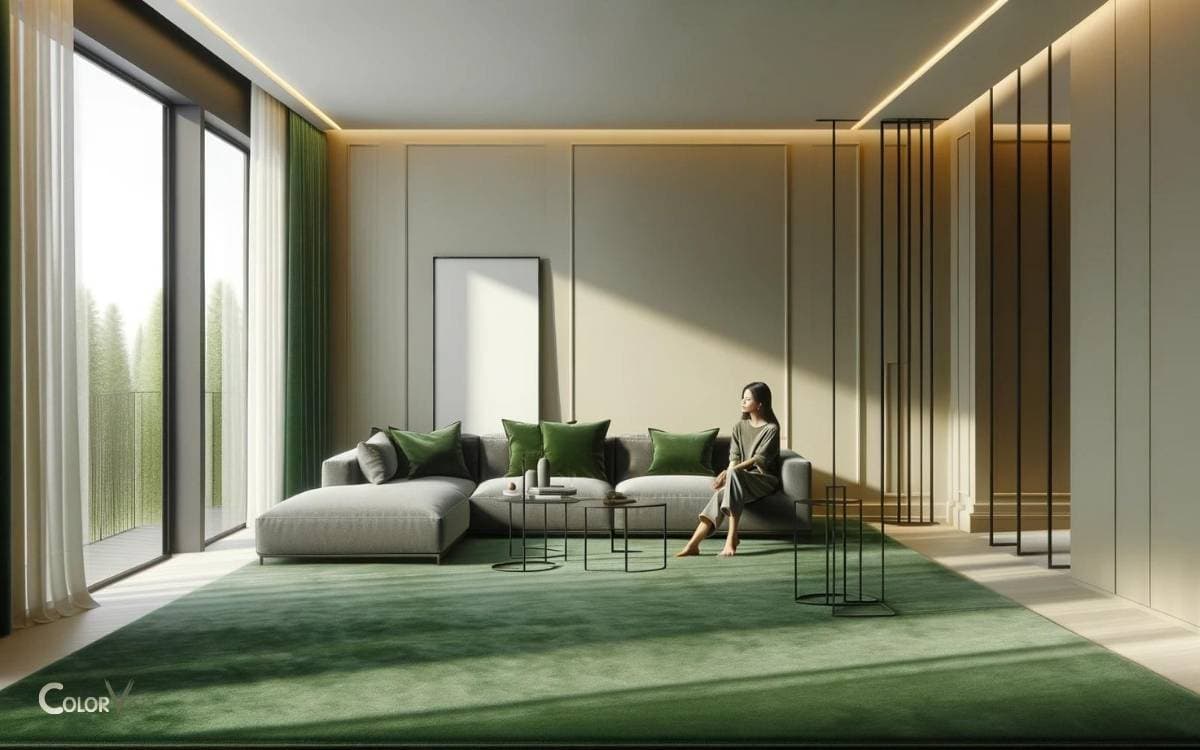 Green Carpet What Color Walls