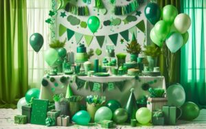 Green Things For Color Party