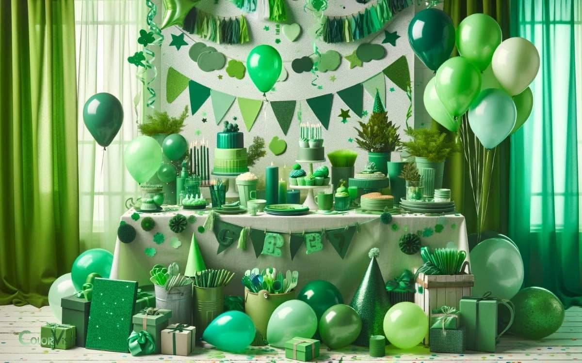 Green Things For Color Party
