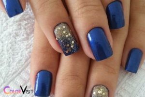 what color nail polish for navy blue dress