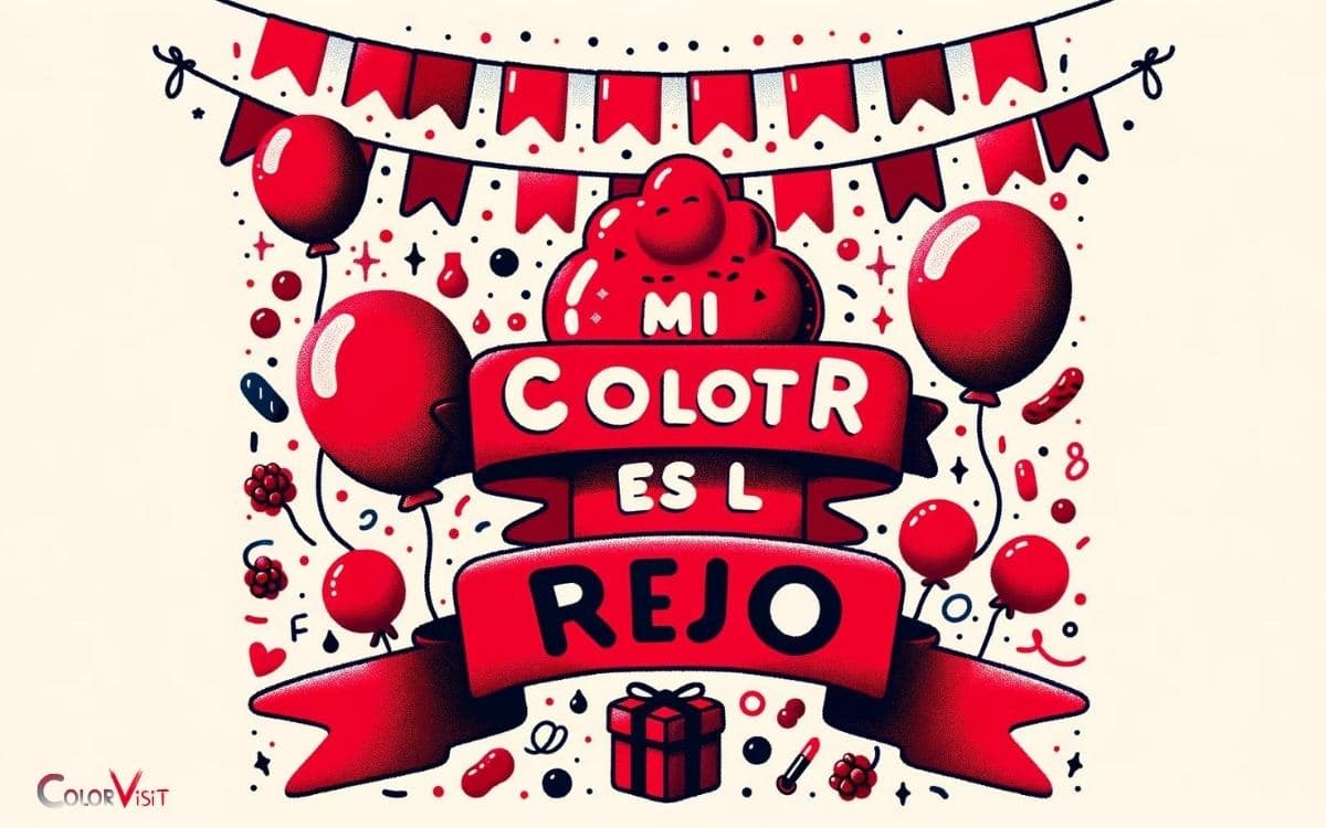 My Favorite Color Is Red In Spanish