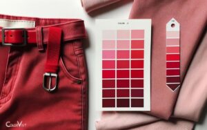 Red Pants And Pink The 1St Color Is