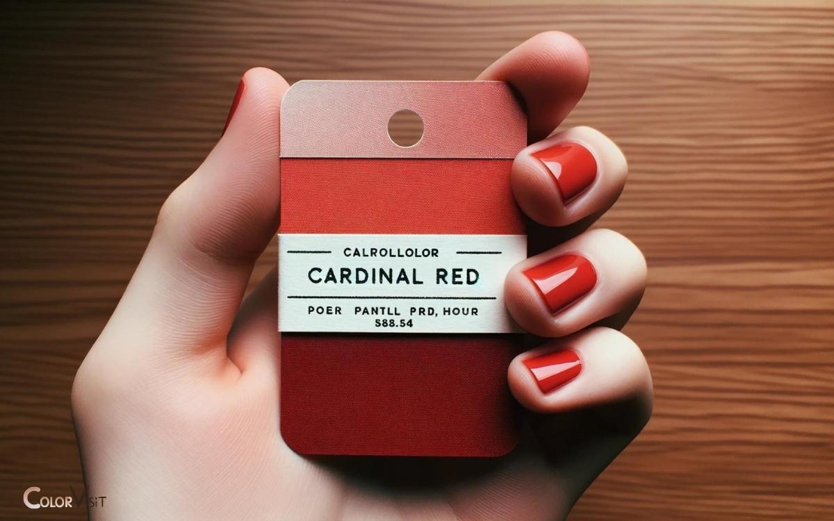 What Color Is Cardinal Red