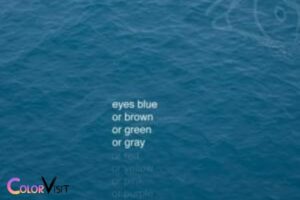 blue is the color lyrics