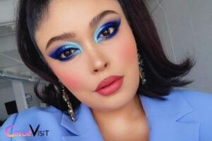 what color lipstick goes with blue eyeshadow