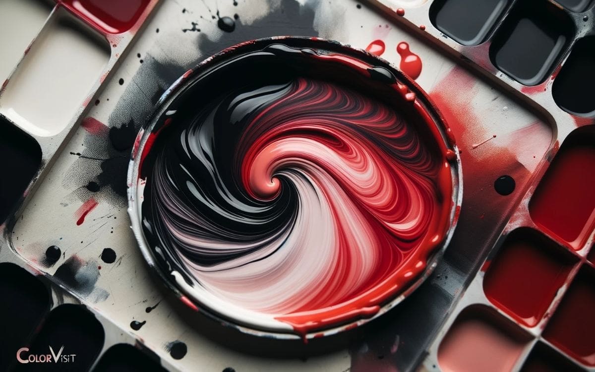 Red And Black Make What Color