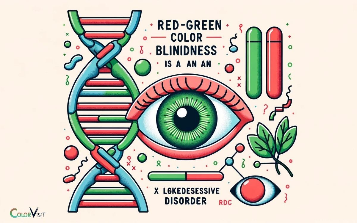 Red Green Color Blindness Is An X Linked Recessive Disorder