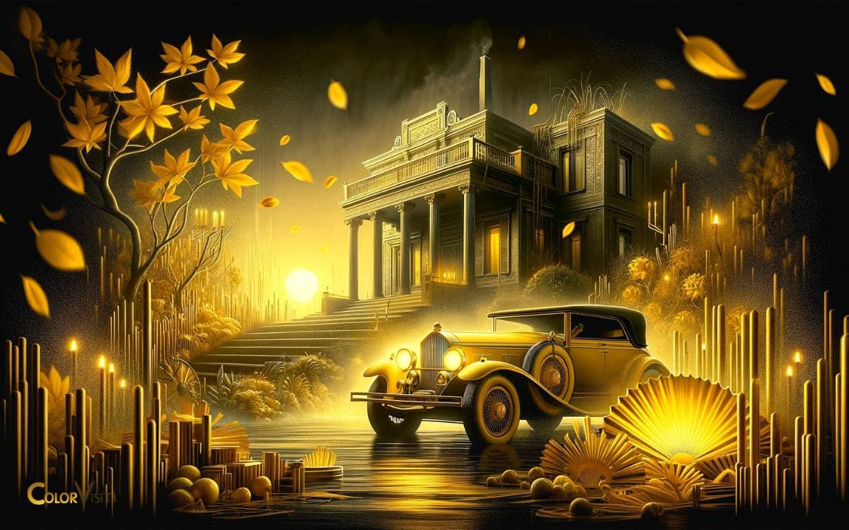 What Does The Color Yellow Represent In The Great Gatsby