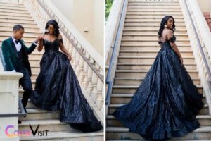 black wedding dress what color bridesmaids 13
