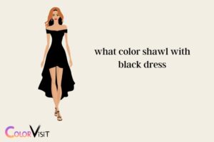 what color shawl with black dress 01