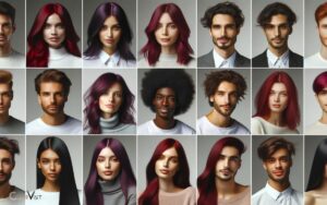 Dark Red Purple Hair Color Ideas