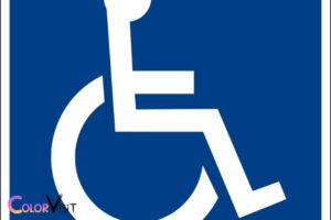 what color is handicap blue