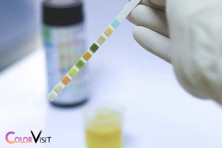 what does the color blue mean on a drug test