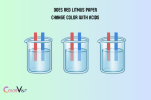Does Red Litmus Paper Change Color with Acids