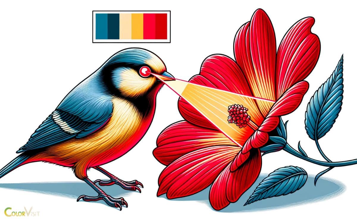 Can Birds See the Color Red
