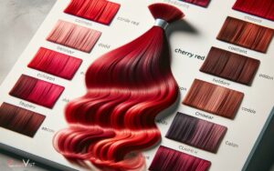 Cherry Red Hair Color Chart
