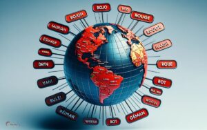 Color Red in Different Languages